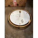 Jim Lawrence 'Grosvenor' ceiling light in old gold, boxed
