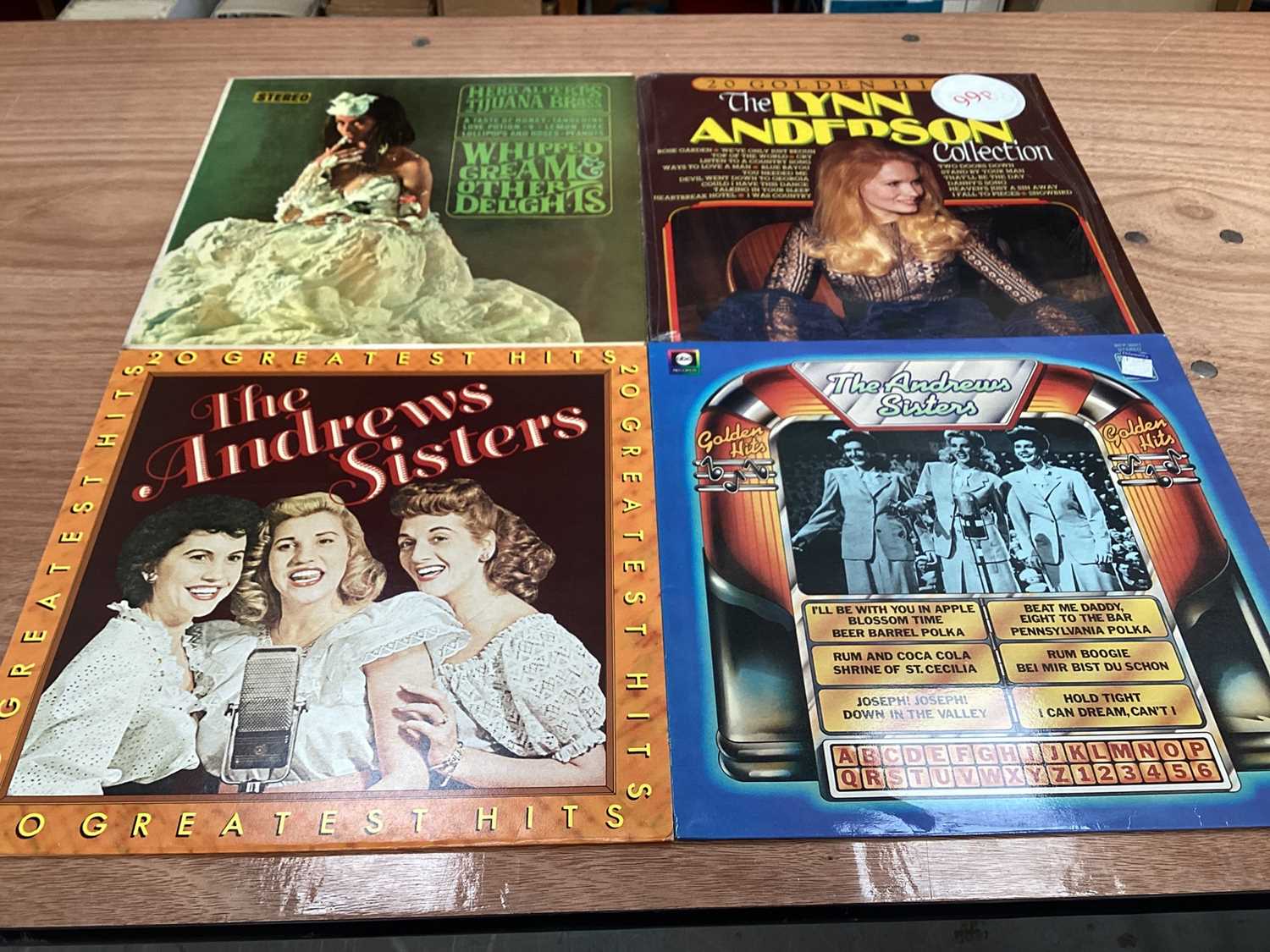 Three retro storage units of LP records including Pat Benatar, Cliff Bennet and the Rebel Rousers, T - Image 16 of 26