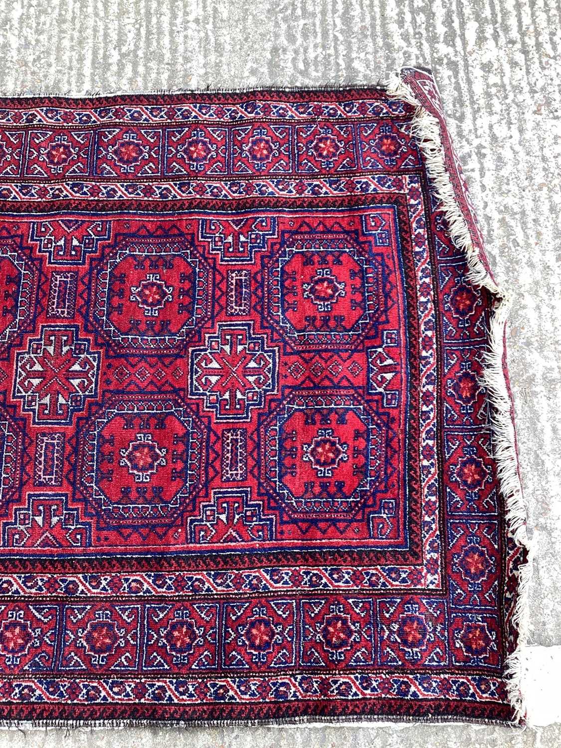 Baluchi rug 1.90m x 1.02m - Image 4 of 5