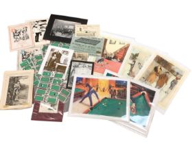 Collection of snooker memorabilia