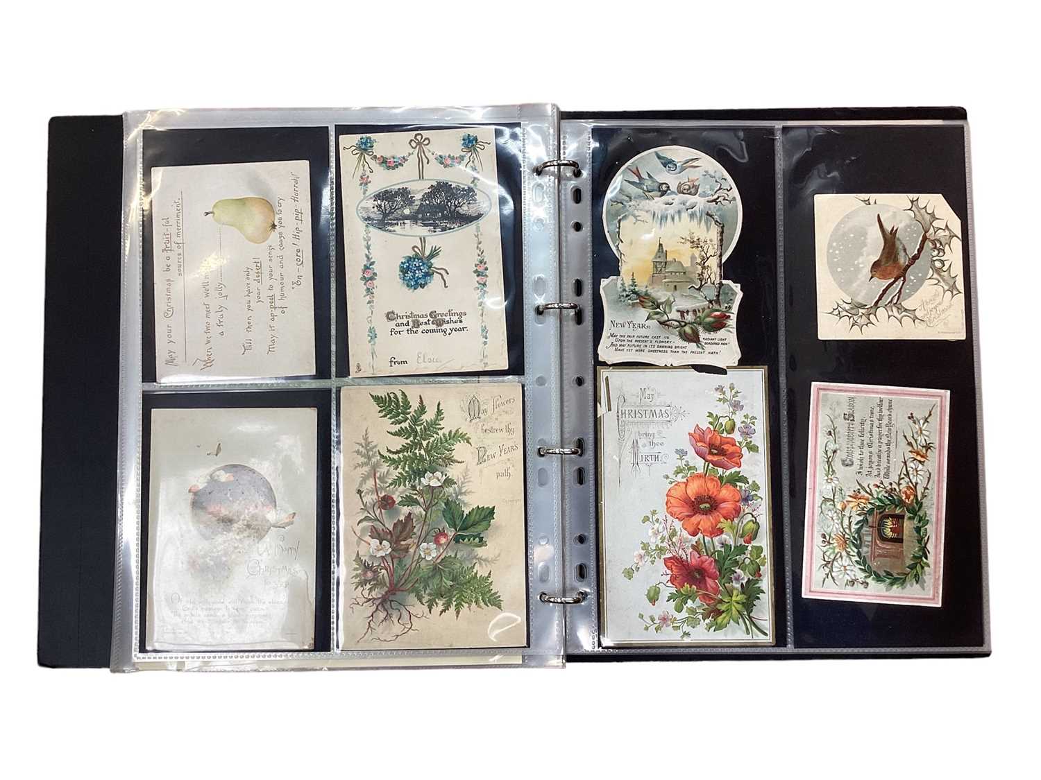 Chromolithographs in album including children, animals etc. - Image 2 of 2