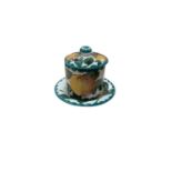 Wemyss small preserve pot, cover and stand