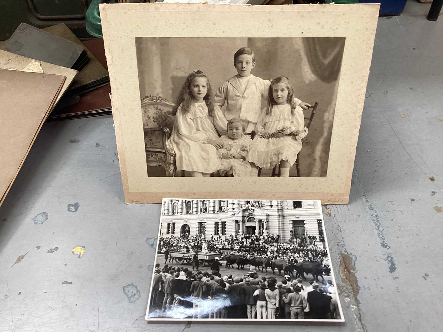 Two boxes of mixed ephemera to include postcards and photographs. - Image 9 of 24