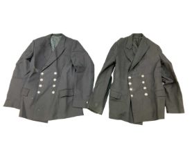 Group of 1950s and later British Fire Brigade uniform to include tunics and trousers (qty)