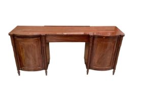 George III pedestal sideboard