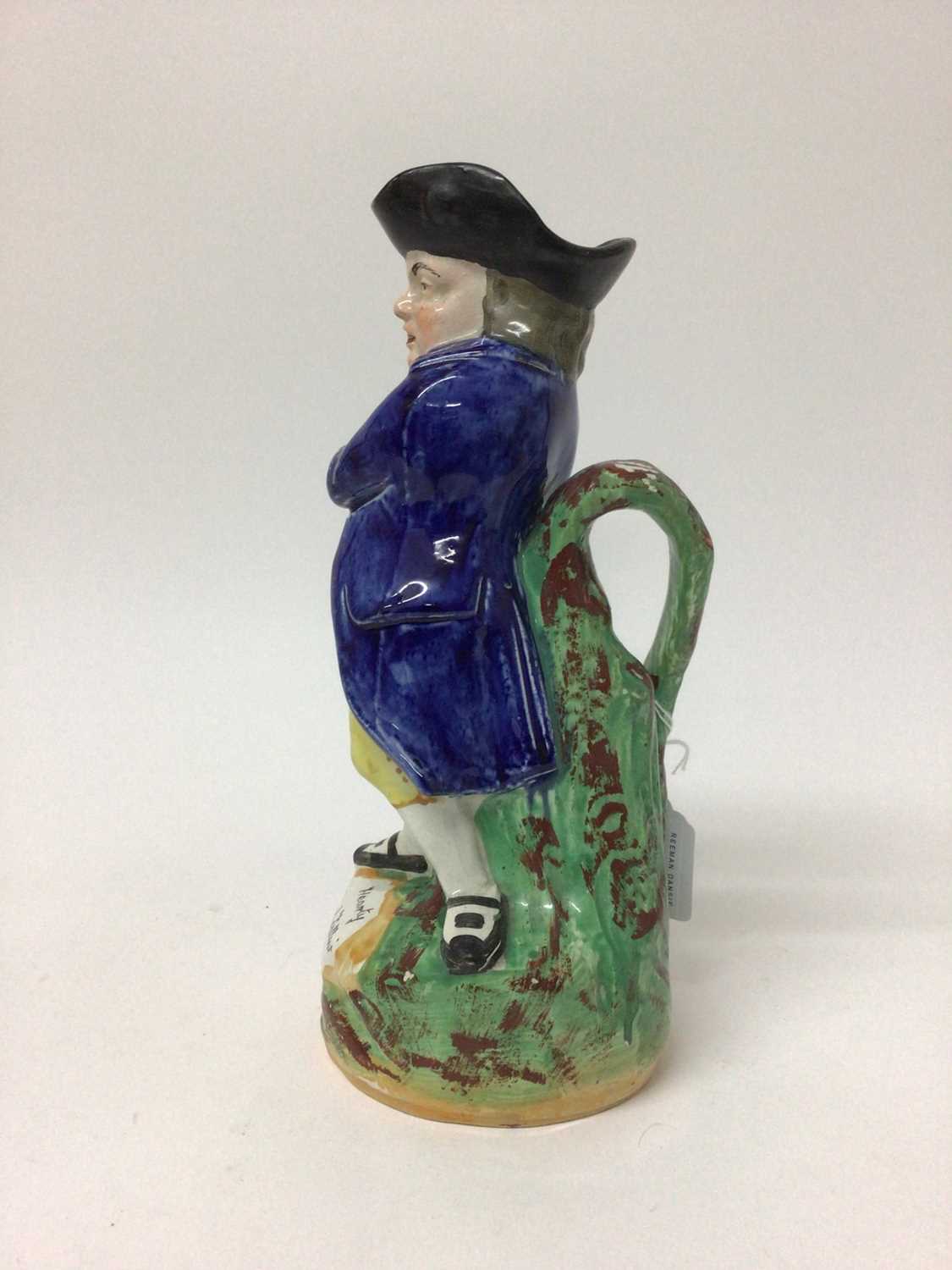 Staffordshire ‘Hearty Good Fellow’ jug - Image 2 of 3