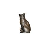 Bronze resin cat