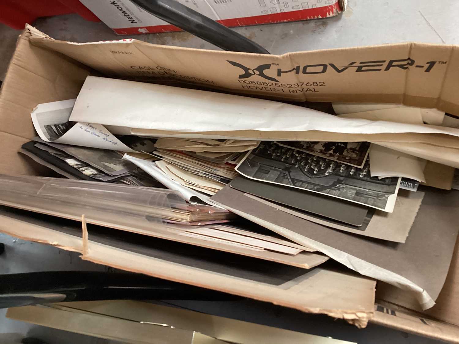 Five boxes of mixed ephemera to include photograph albums. - Image 12 of 19