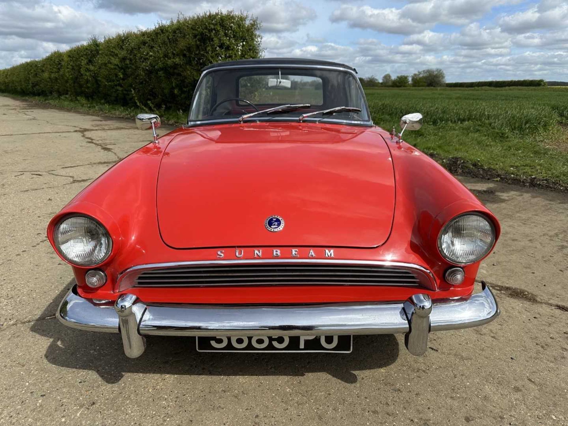 1960 Sunbeam Alpine sports convertible, 1600cc engine, manual gearbox with overdrive, reg. no. 3685 - Image 6 of 30