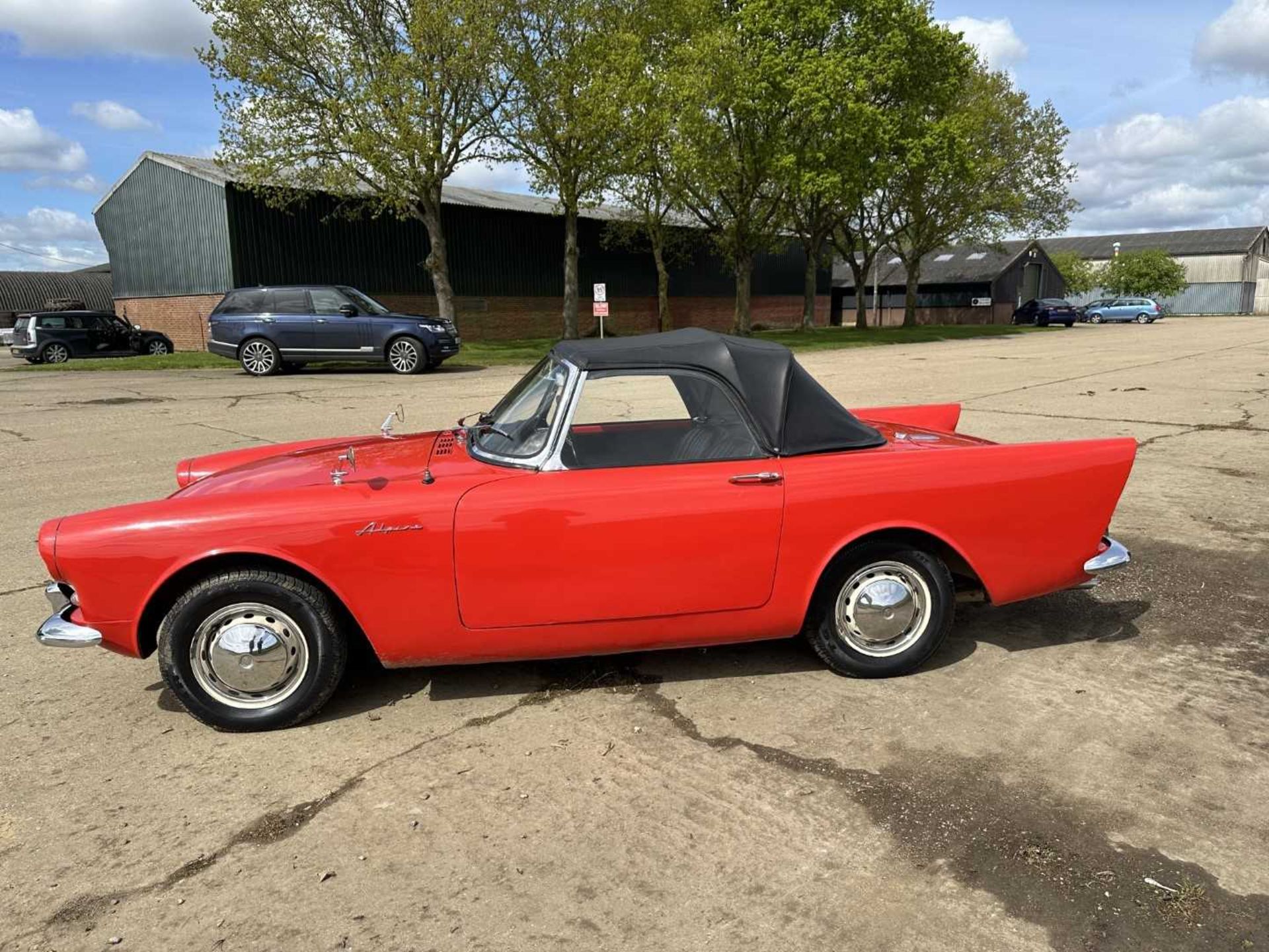 1960 Sunbeam Alpine sports convertible, 1600cc engine, manual gearbox with overdrive, reg. no. 3685 - Image 10 of 30
