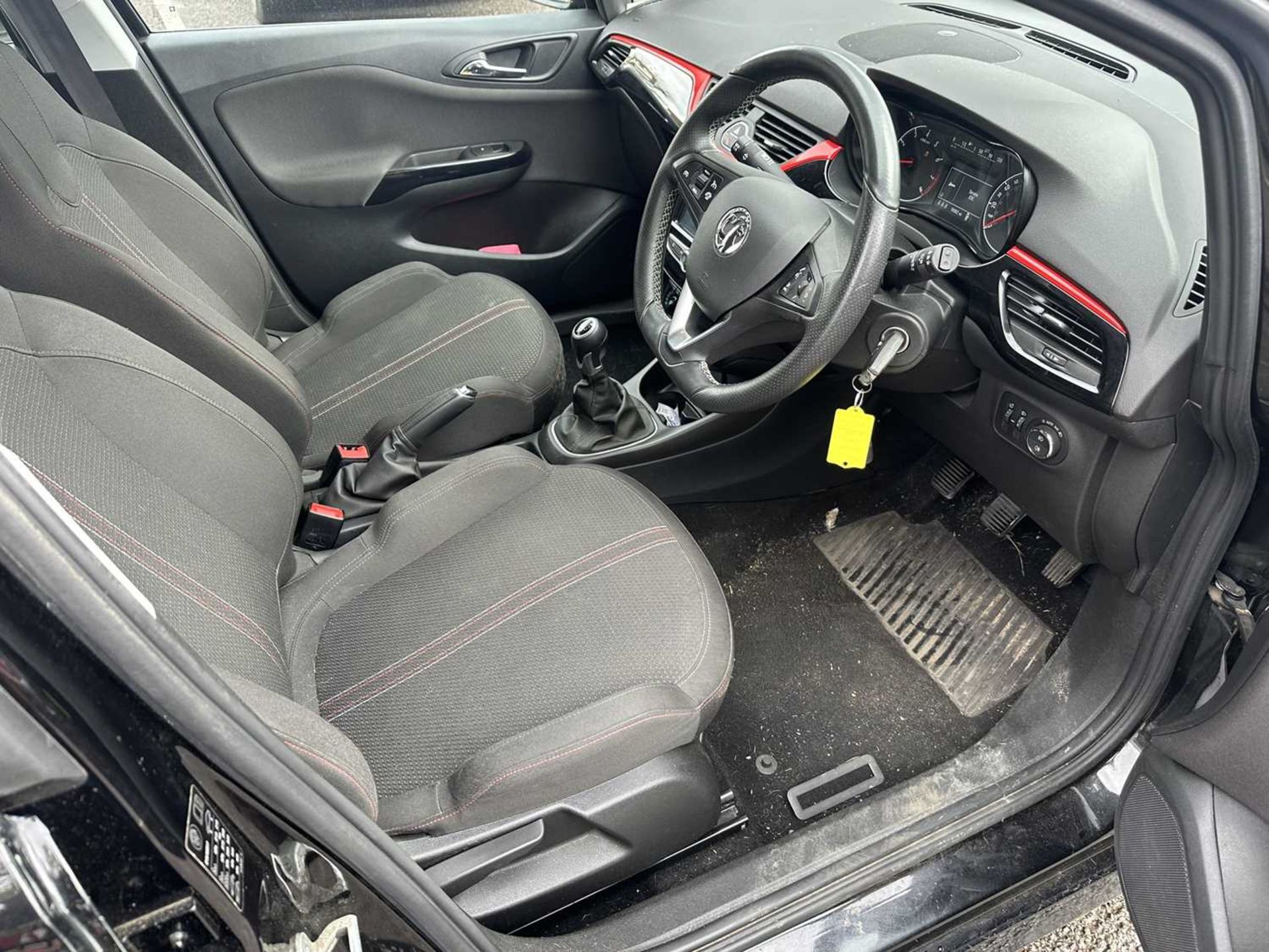 2019 Vauxhall Corsa SRI VX - Line Nav Black, 5 door hatchback, manual, reg. no. VU19 RYK - Bild 12 aus 15