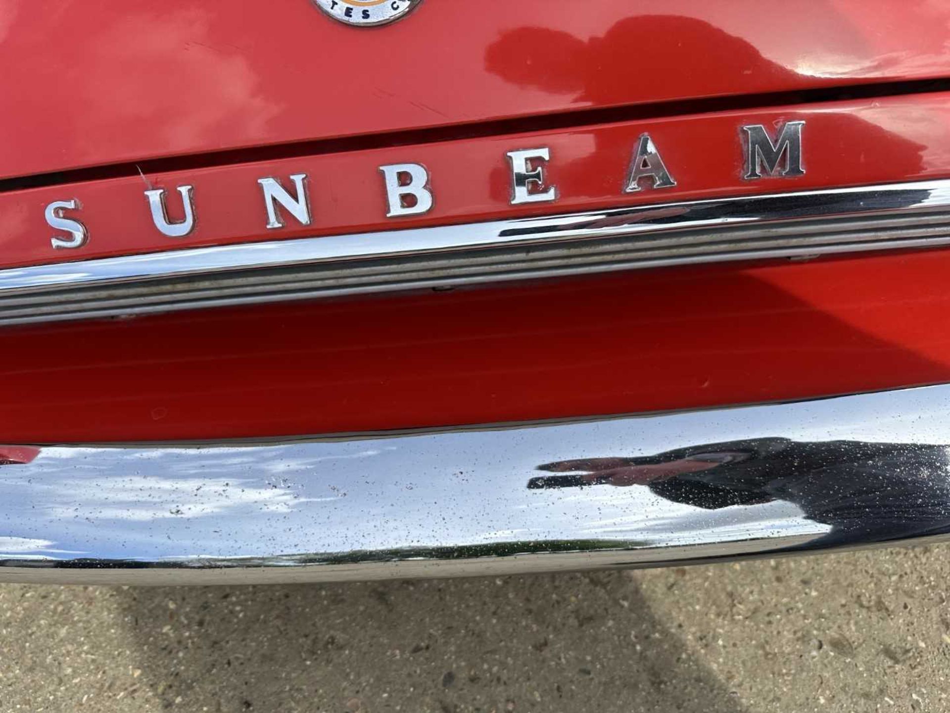 1960 Sunbeam Alpine sports convertible, 1600cc engine, manual gearbox with overdrive, reg. no. 3685 - Image 23 of 30