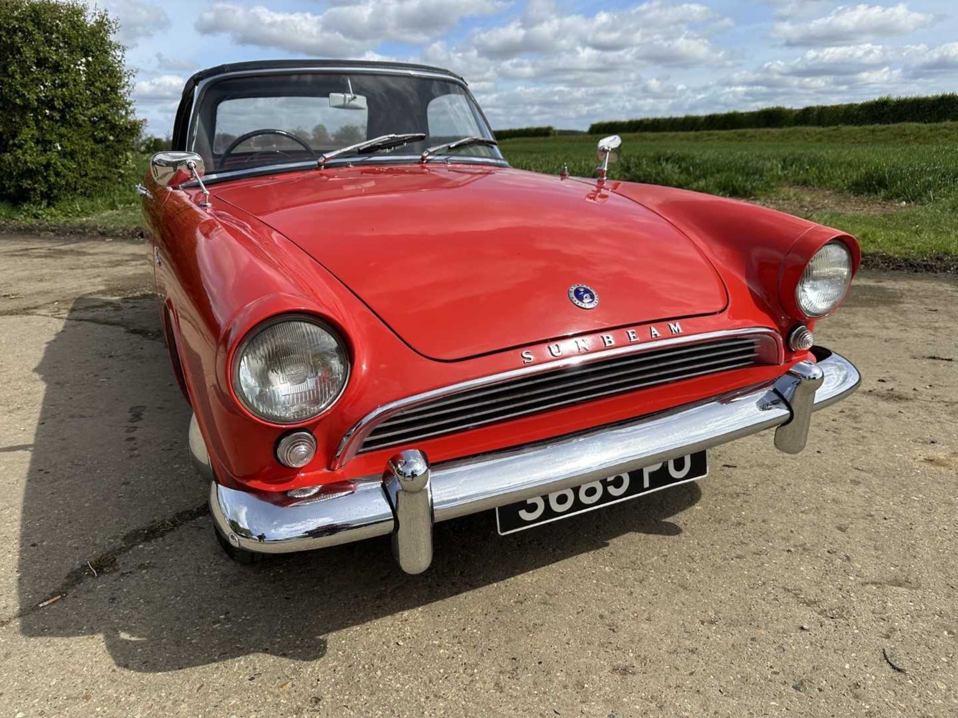 1960 Sunbeam Alpine sports convertible, 1600cc engine, manual gearbox with overdrive, reg. no. 3685 - Image 5 of 30