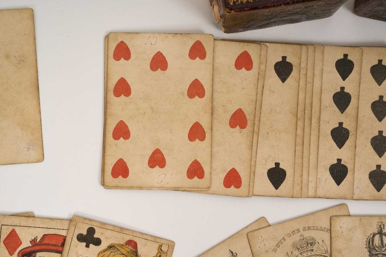 Complete deck of 52 Imperial Royal playing cards by S & J Fuller, circa 1830 - Image 6 of 6