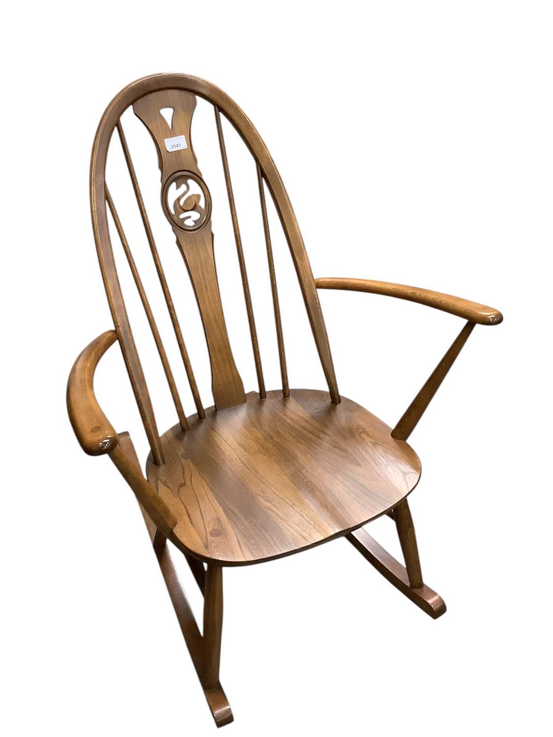 Ercol swan back rocking chair