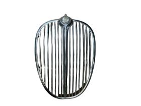 Jaguar MK2 3.8 litre chrome radiator grill.