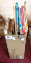 A box containing a quantity of mainly Noddy title children's books