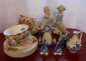 A small quantity of assorted ceramics including figurines, etc.