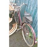 A Raleigh Cameo lady's bicycle with Sturmey Archer gears