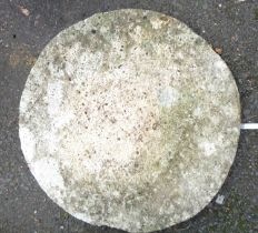 A 58cm diameter birdbath base