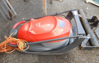 A Flymo lawn mower