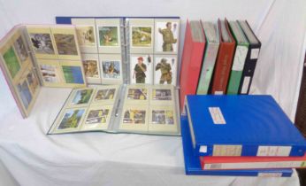 Eleven assorted ring bound albums containing collections of PHQ cards - dating from 1999 to 2017