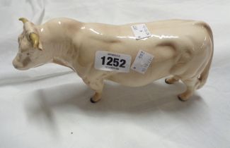 A Beswick Charolais bull model No. 2463A