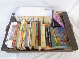 A box containing a selection of assorted hardback and other books - various subjects - sold with a