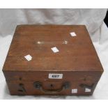 An antique Heath & Co. Ltd. sextant, in original fitted wooden case