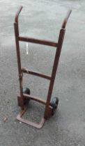 A vintage sack truck