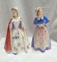 Two Royal Doulton figurines 'Susan' HN 2056 and 'Bess' HN 2002
