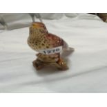 A Beswick pottery song thrush figurine - Model No.2308