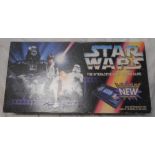 A vintage boxed Star Wars interactive board game