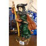 A large resin wizard figurine by Shudehill Giftware