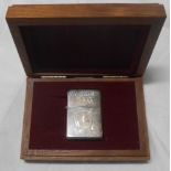 A limited edition Zippo lighter No. 352 in a limited edition of 1000 to commemorate the 50th