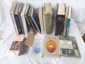 A selection of hardback and other antiques reference books including numerous English porcelain