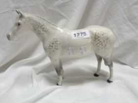 A Beswick dapple grey horse figurine