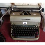 A vintage Remington Rand typewriter