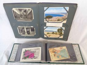 An album containing a collection of 20th Century Holyland and Middle Eastern postcards, etc. -