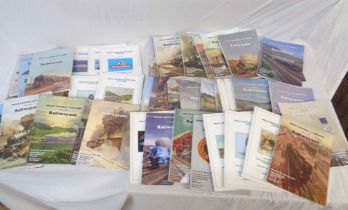A collection of Great Central Auctions Railwayana Sale Catalogues with numerous colour illustrations