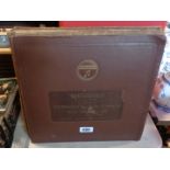 Two boxed sets of gramophone records