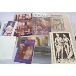 R.O. Lenkiewicz: a collection of ephemera including fliers, notes, catalogues and copy of Devon Life