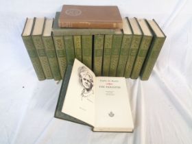 Daphne Du Murier: 15vols., green gilt cloth, 8vo., Pub. Victor Gollancz 1950's - sold with two