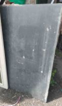 A large slate slab