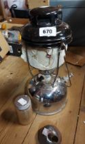 A vintage Tilley lamp