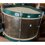 A large marching drum