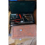 A cased Jaguar tool set - sold with three cased socket sets