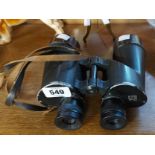 A pair of Bausch & Lomb America binoculars