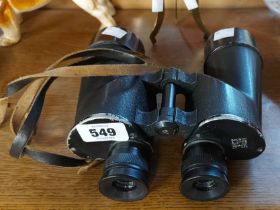 A pair of Bausch & Lomb America binoculars