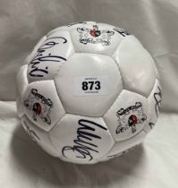 A signed Exeter City Football Club football